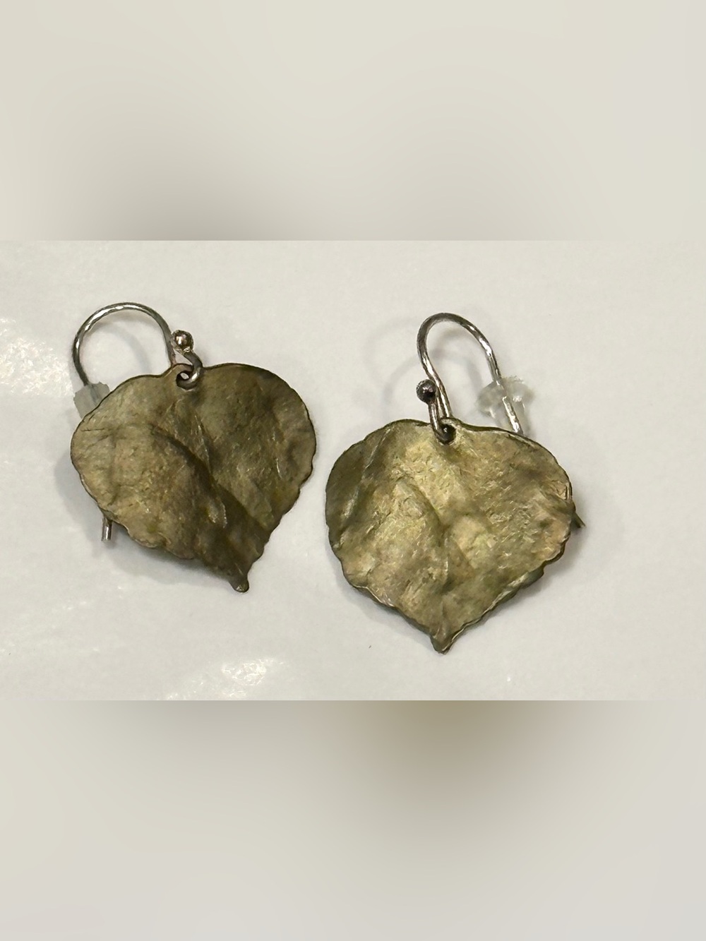 Michael Michaud Aspen Wire Earrings Bronze Botanical $92